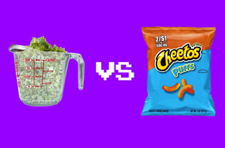 kale vs cheetos