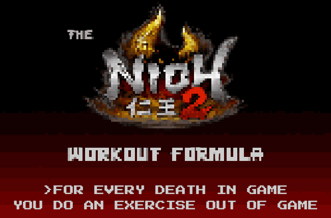 Nioh 2 workout formula